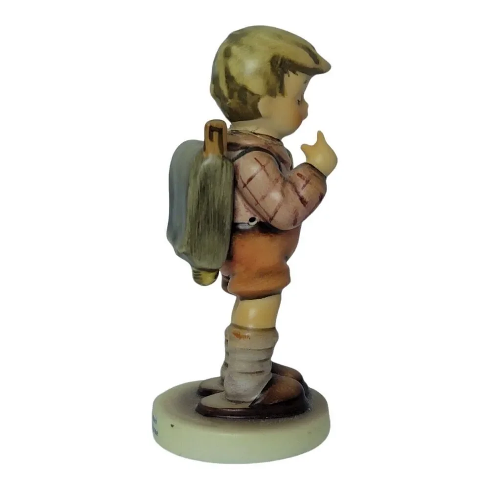 Vintage Hummel Boy With Backpack One, Two, Three # 555 Exclusive Edition 1996/97